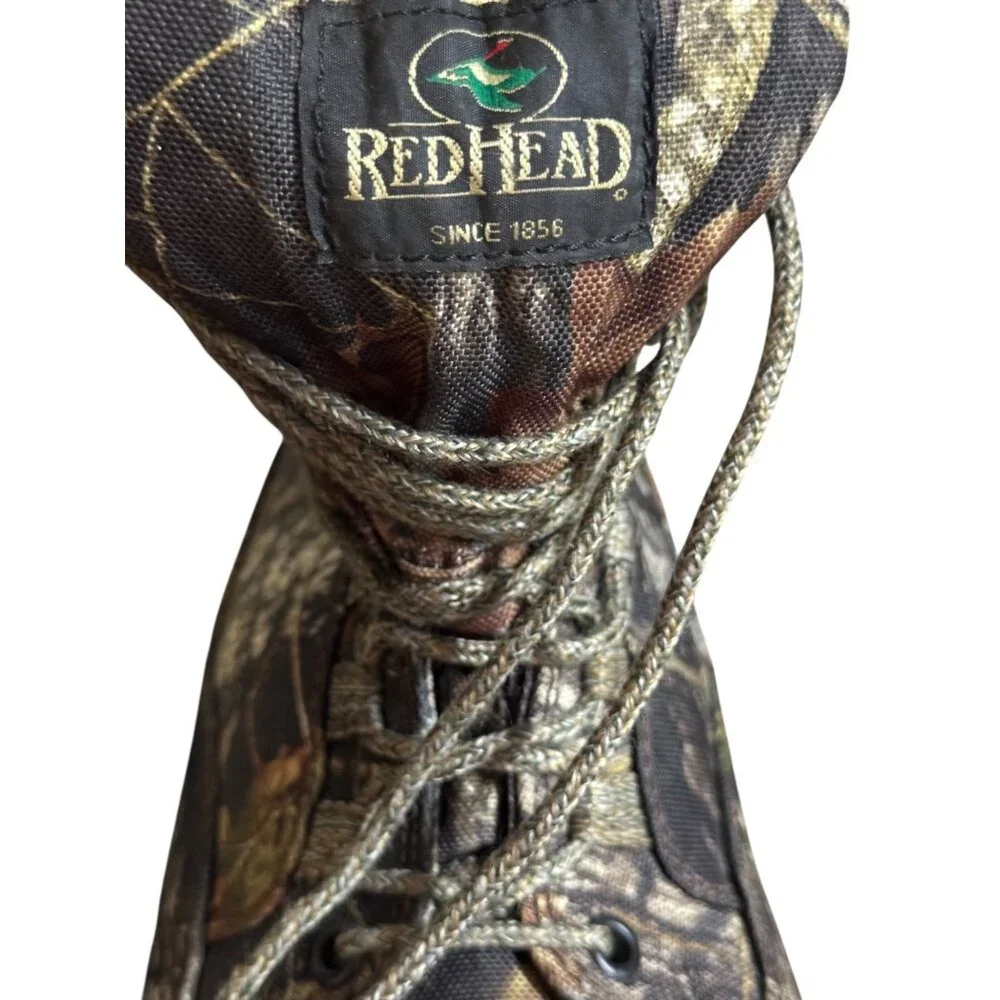 RedHead Men's Bone-Dry Waterproof‎ Camo Hunting Boots Size 11W Durable Outdoor